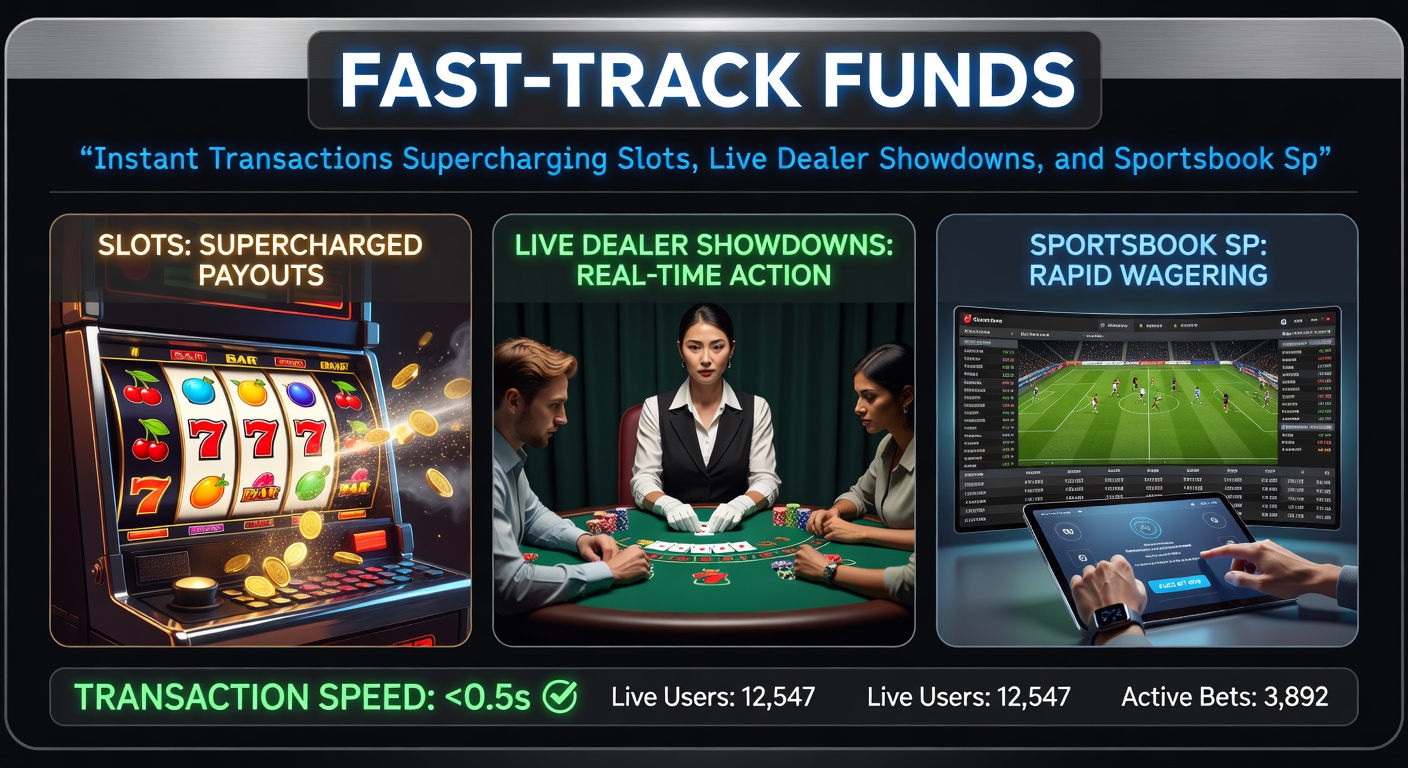 Visuelle Darstellung von Live-Dealer-Tischen mit überlagerten Sportwetten-Quoten und Pfeilen für ultraschnelle Transaktionsflüsse
